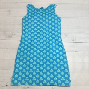 Maggie‎ Breen Too girls blue and green dress size 10